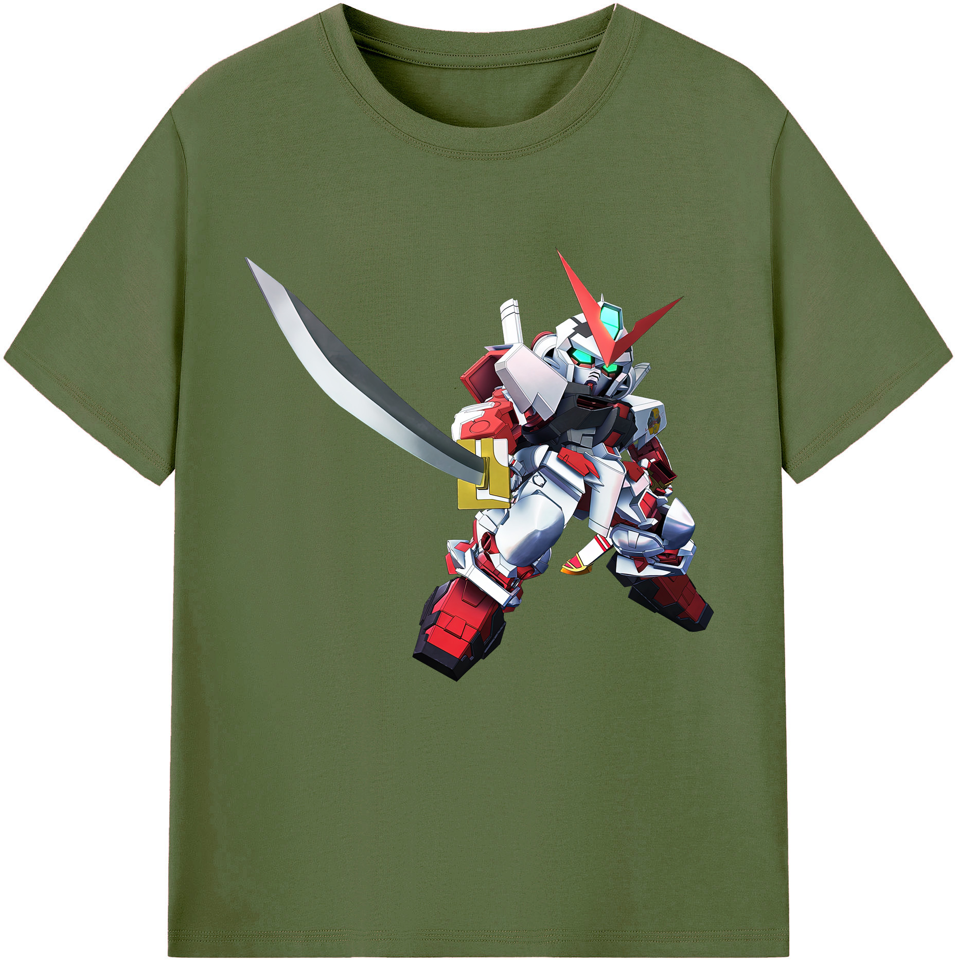 （画像用） 機動戦士ガンダム Mobile Suit Gundam 綿100％半袖Tシャツ（フロントプリント）